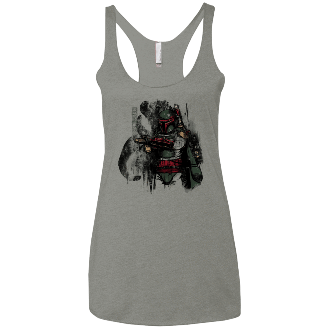 T-Shirts Venetian Grey / X-Small Hunter 2 Women's Triblend Racerback Tank