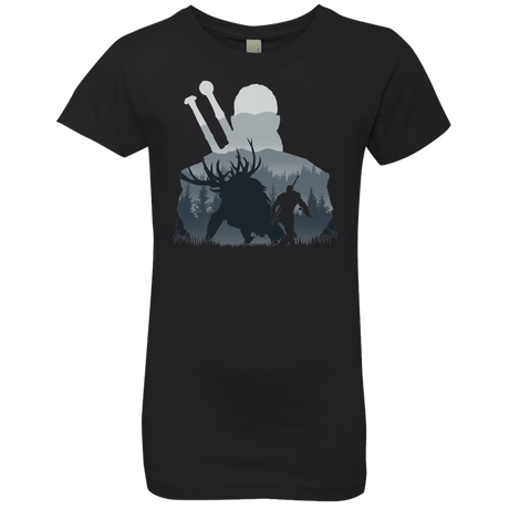 T-Shirts Black / YXS Hunter Girls Premium T-Shirt