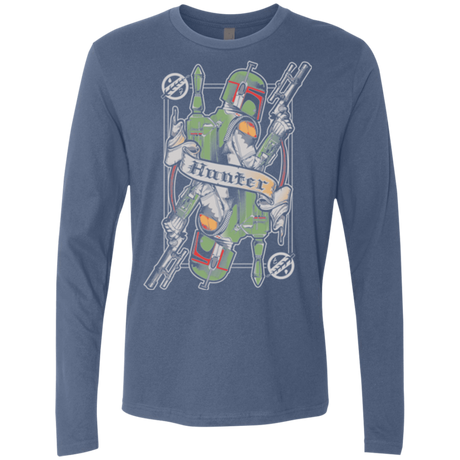 T-Shirts Indigo / Small Hunter Men's Premium Long Sleeve