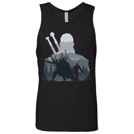 T-Shirts Black / S Hunter Men's Premium Tank Top