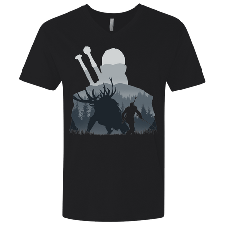 T-Shirts Black / X-Small Hunter Men's Premium V-Neck