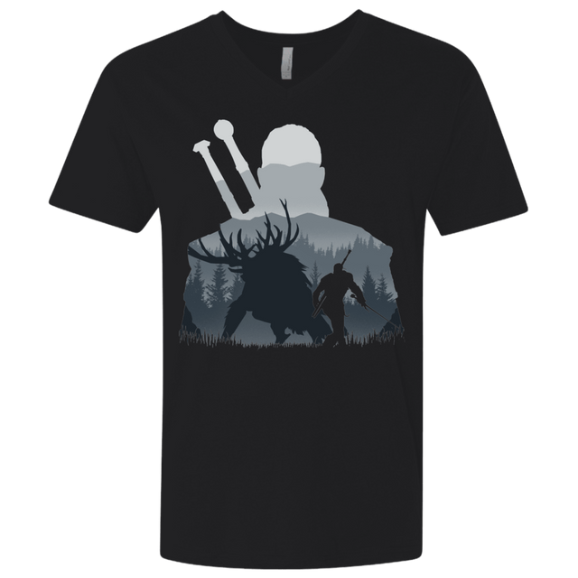 T-Shirts Black / X-Small Hunter Men's Premium V-Neck