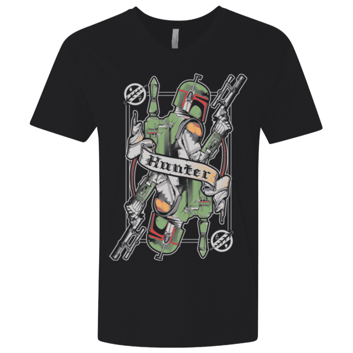 T-Shirts Black / X-Small Hunter Men's Premium V-Neck