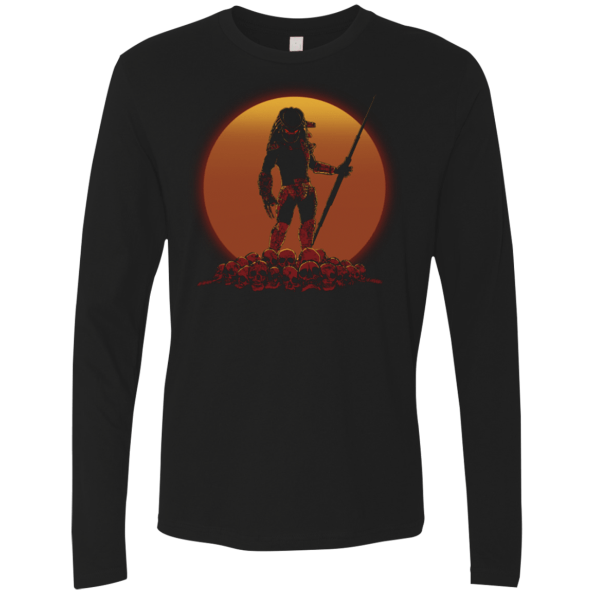 T-Shirts Black / Small Hunter on Sunset Men's Premium Long Sleeve