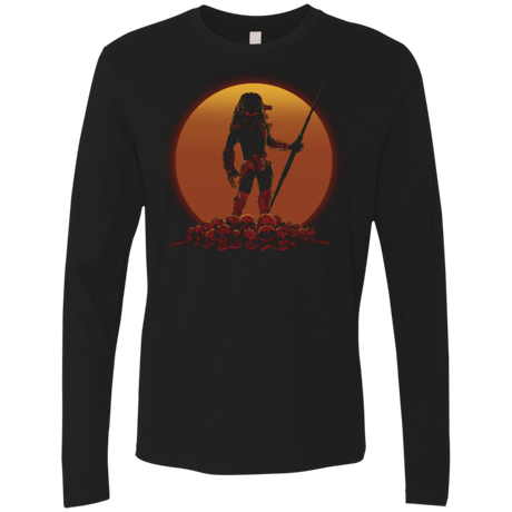 T-Shirts Black / Small Hunter on Sunset Men's Premium Long Sleeve