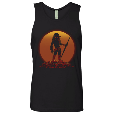 T-Shirts Black / Small Hunter on Sunset Men's Premium Tank Top