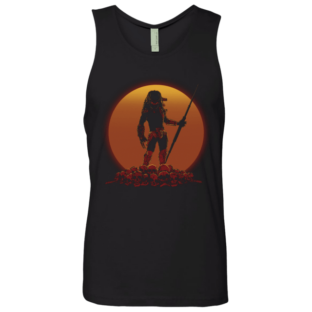 T-Shirts Black / Small Hunter on Sunset Men's Premium Tank Top