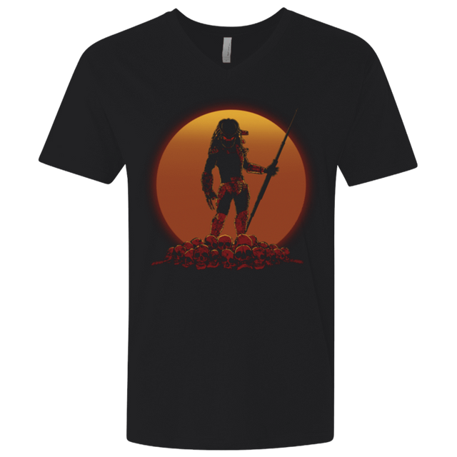T-Shirts Black / X-Small Hunter on Sunset Men's Premium V-Neck