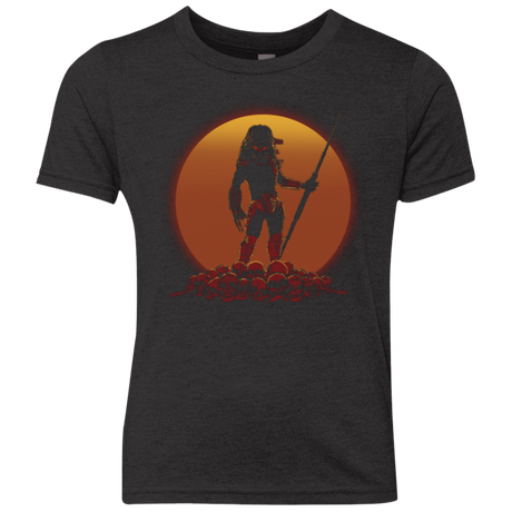 T-Shirts Vintage Black / YXS Hunter on Sunset Youth Triblend T-Shirt