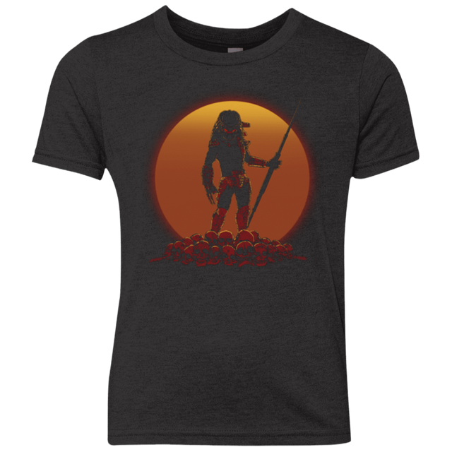 T-Shirts Vintage Black / YXS Hunter on Sunset Youth Triblend T-Shirt