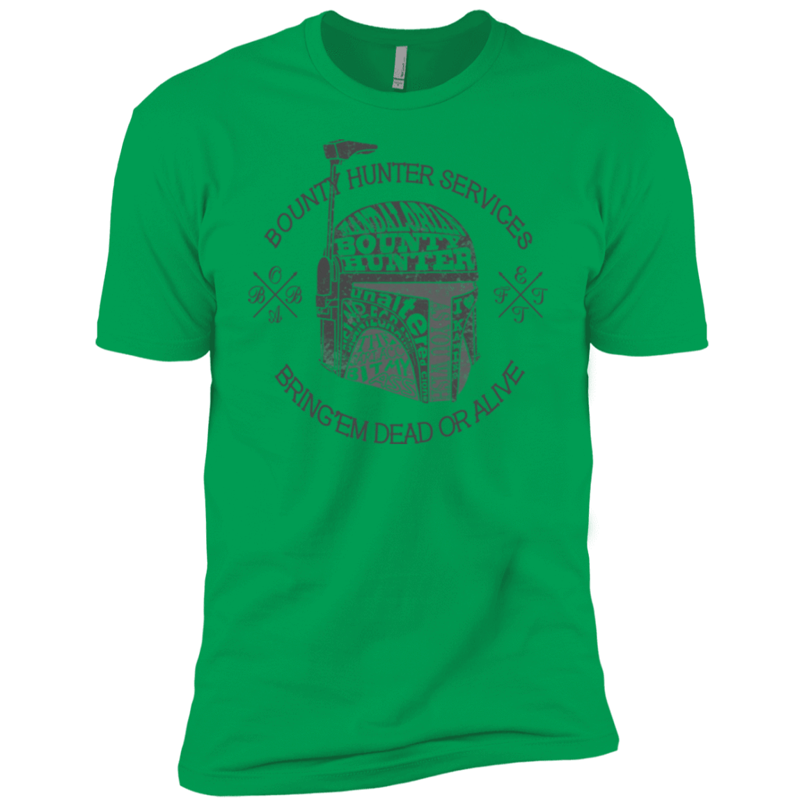 T-Shirts Kelly Green / YXS Hunter services Boys Premium T-Shirt