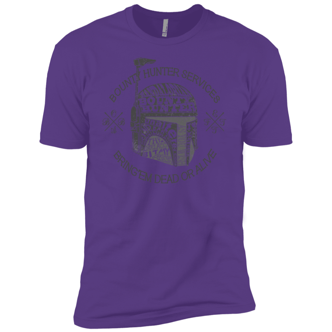 T-Shirts Purple Rush / YXS Hunter services Boys Premium T-Shirt