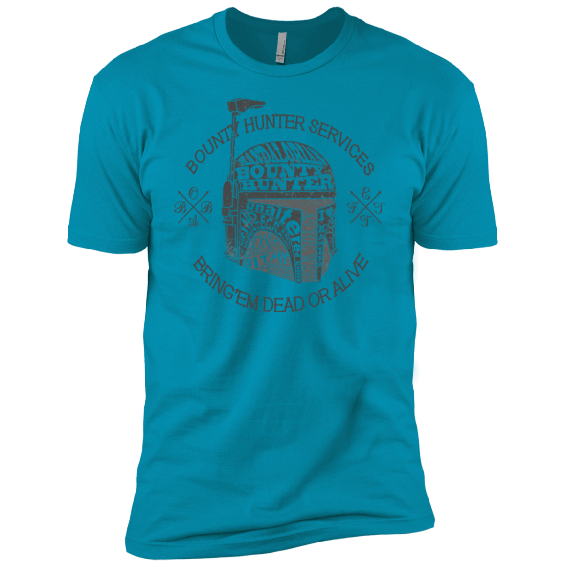 T-Shirts Turquoise / YXS Hunter services Boys Premium T-Shirt