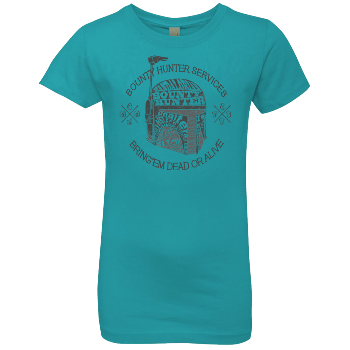 T-Shirts Tahiti Blue / YXS Hunter services Girls Premium T-Shirt