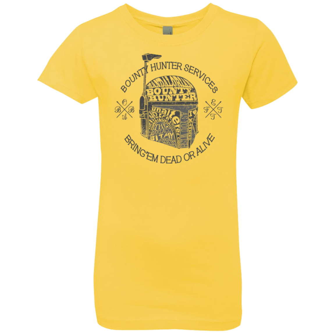 T-Shirts Vibrant Yellow / YXS Hunter services Girls Premium T-Shirt
