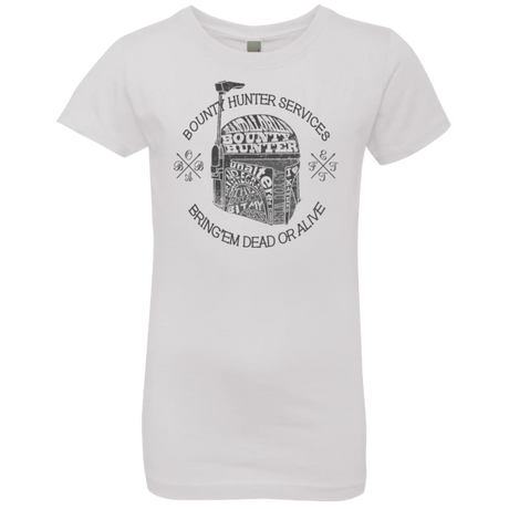 T-Shirts White / YXS Hunter services Girls Premium T-Shirt