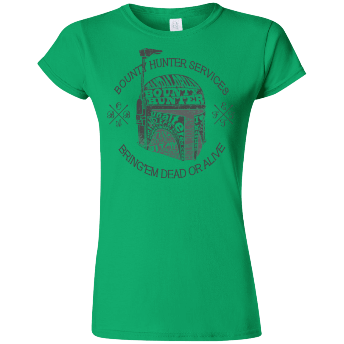 T-Shirts Irish Green / S Hunter services Junior Slimmer-Fit T-Shirt