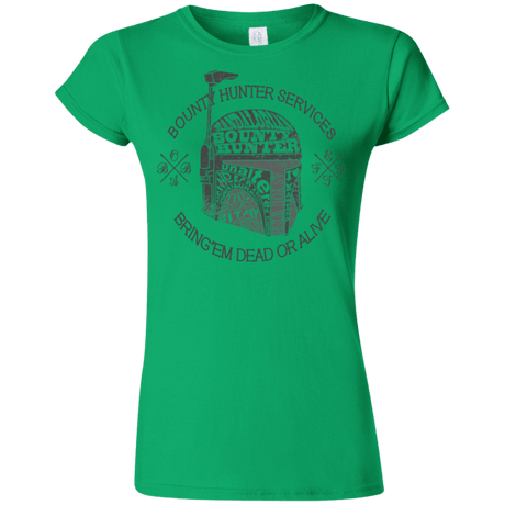 T-Shirts Irish Green / S Hunter services Junior Slimmer-Fit T-Shirt