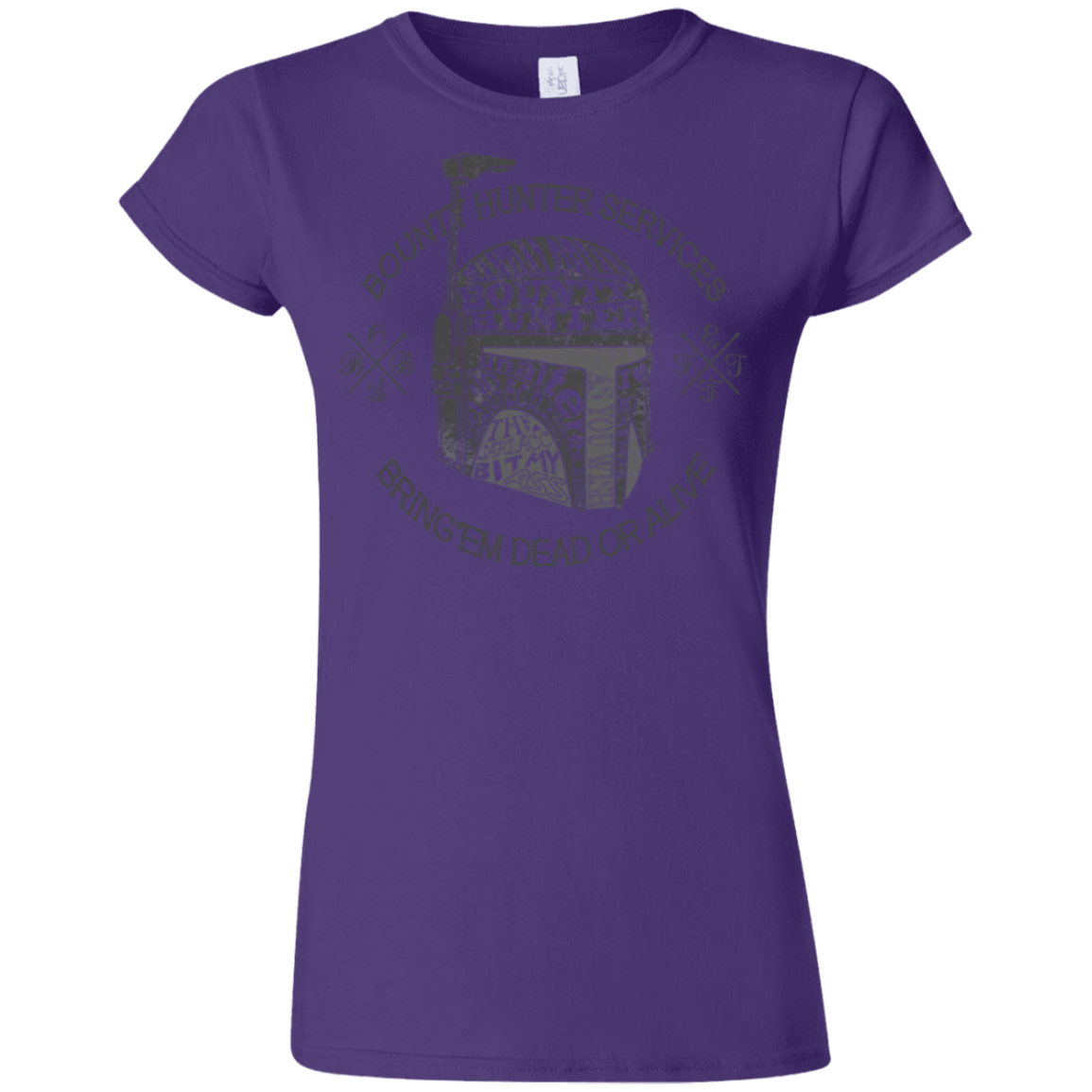 T-Shirts Purple / S Hunter services Junior Slimmer-Fit T-Shirt