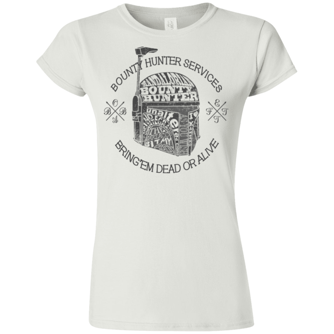 T-Shirts White / S Hunter services Junior Slimmer-Fit T-Shirt