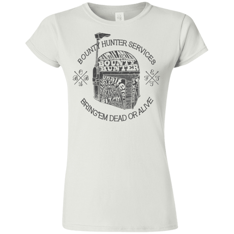 T-Shirts White / S Hunter services Junior Slimmer-Fit T-Shirt