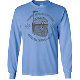 T-Shirts Carolina Blue / S Hunter services Men's Long Sleeve T-Shirt