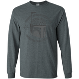 T-Shirts Dark Heather / S Hunter services Men's Long Sleeve T-Shirt