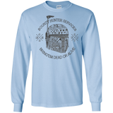 T-Shirts Light Blue / S Hunter services Men's Long Sleeve T-Shirt