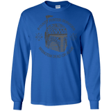 T-Shirts Royal / S Hunter services Men's Long Sleeve T-Shirt