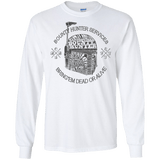 T-Shirts White / S Hunter services Men's Long Sleeve T-Shirt