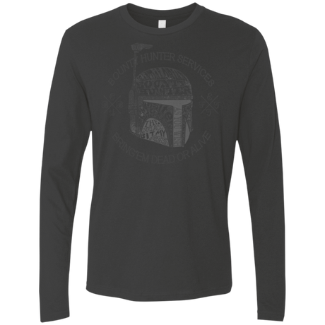 T-Shirts Heavy Metal / S Hunter services Men's Premium Long Sleeve