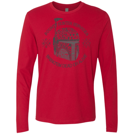 T-Shirts Red / S Hunter services Men's Premium Long Sleeve