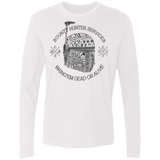 T-Shirts White / S Hunter services Men's Premium Long Sleeve