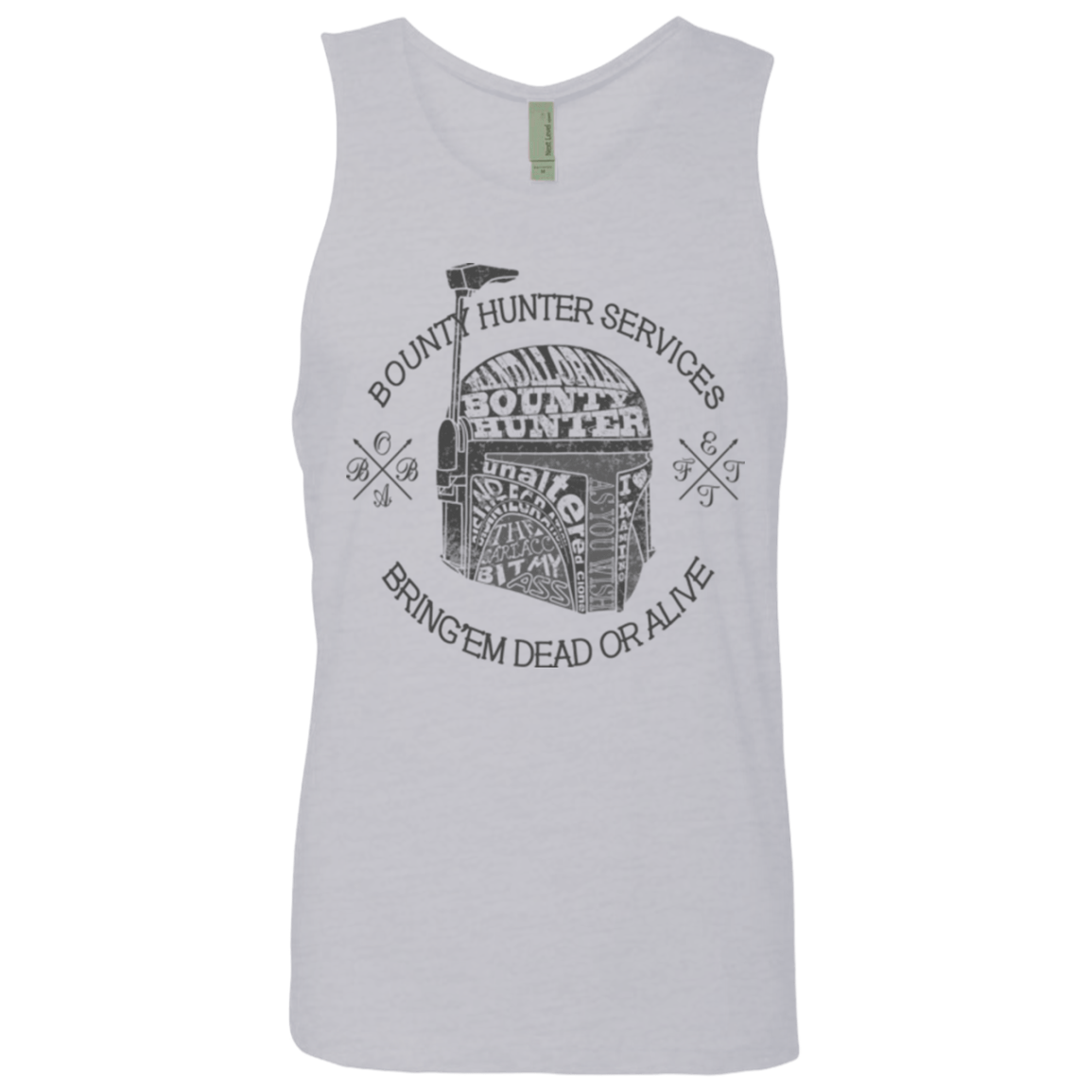 T-Shirts Heather Grey / S Hunter services Men's Premium Tank Top