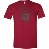 T-Shirts Cardinal Red / S Hunter services Men's Semi-Fitted Softstyle