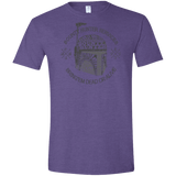 T-Shirts Heather Purple / S Hunter services Men's Semi-Fitted Softstyle