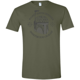 T-Shirts Military Green / S Hunter services Men's Semi-Fitted Softstyle
