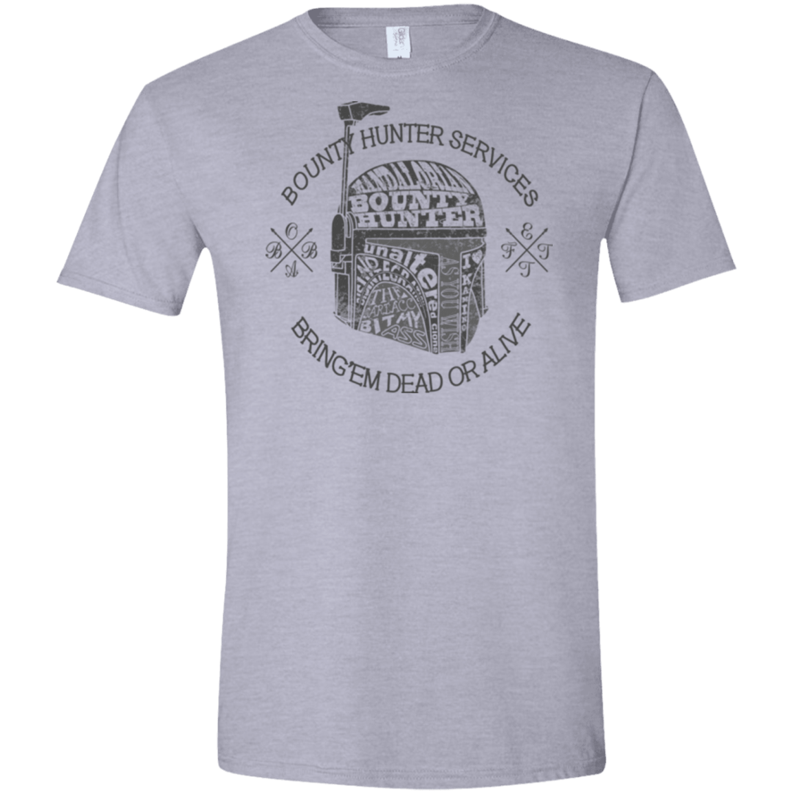 T-Shirts Sport Grey / X-Small Hunter services Men's Semi-Fitted Softstyle