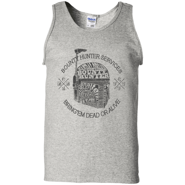 T-Shirts Ash / S Hunter services Men's Tank Top