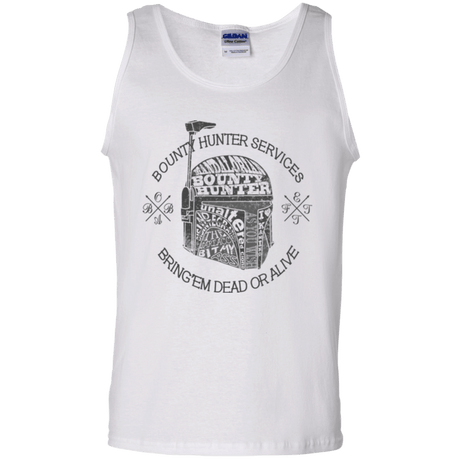 T-Shirts White / S Hunter services Men's Tank Top