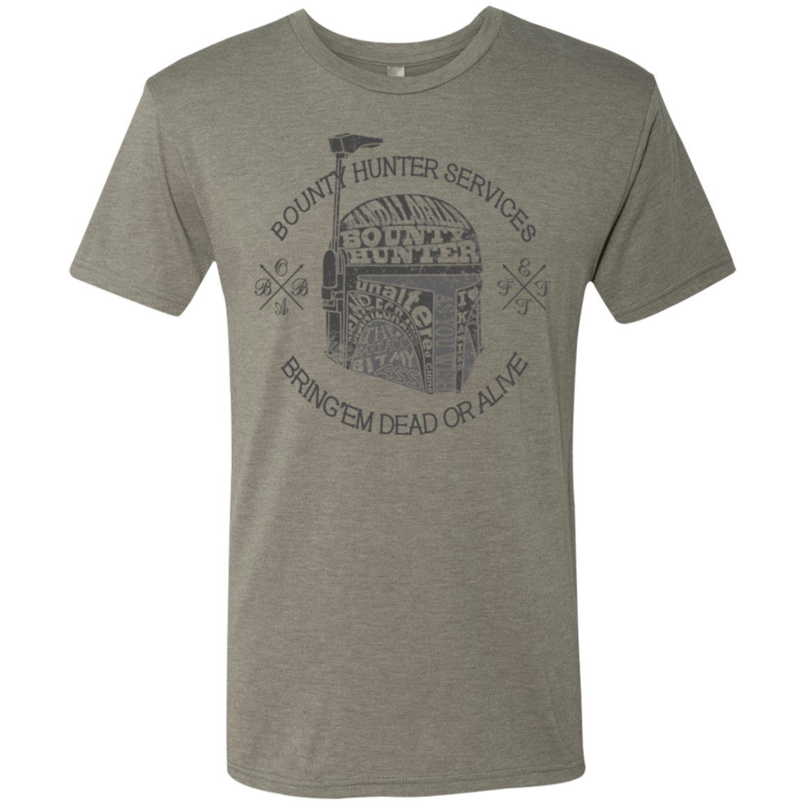 T-Shirts Venetian Grey / S Hunter services Men's Triblend T-Shirt