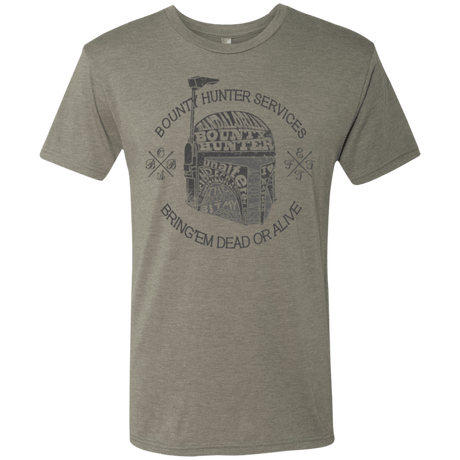 T-Shirts Venetian Grey / S Hunter services Men's Triblend T-Shirt