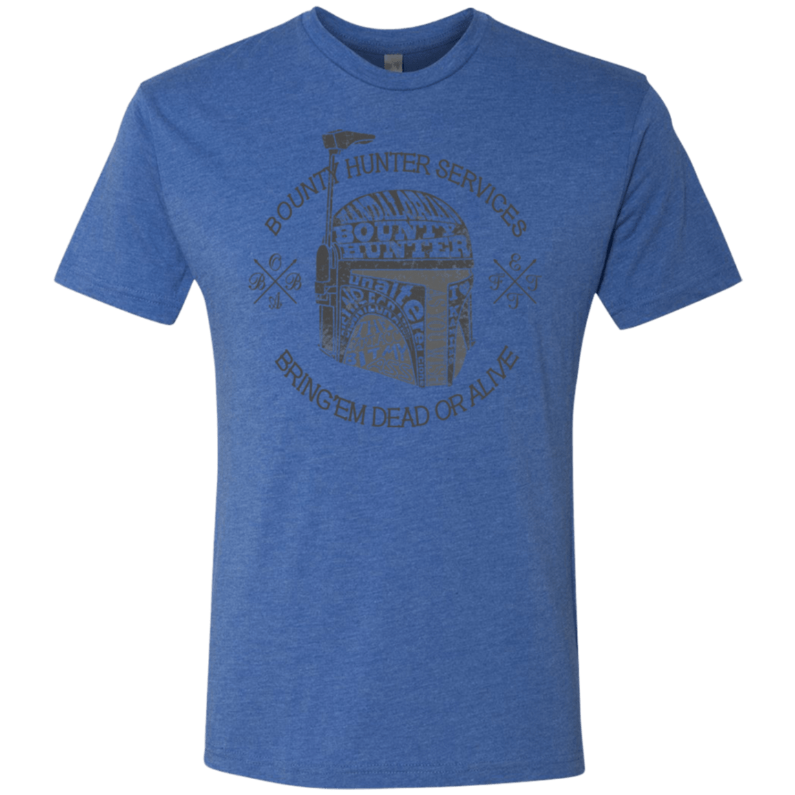 T-Shirts Vintage Royal / S Hunter services Men's Triblend T-Shirt