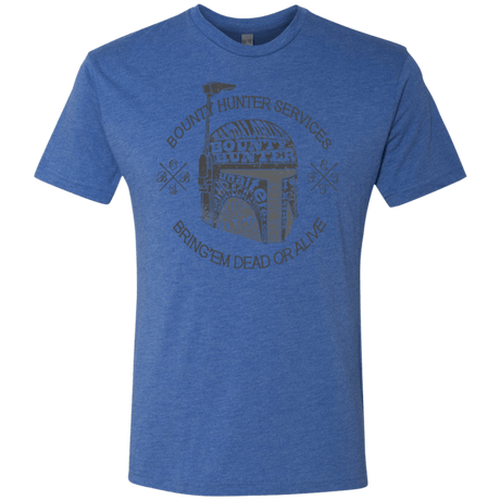 T-Shirts Vintage Royal / S Hunter services Men's Triblend T-Shirt