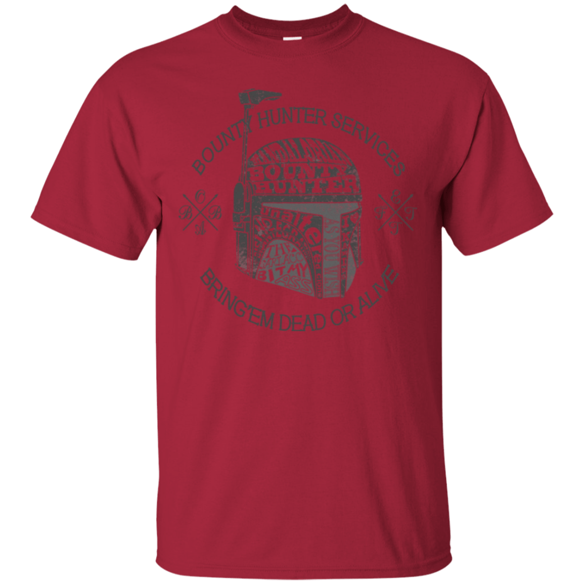 T-Shirts Cardinal / S Hunter services T-Shirt