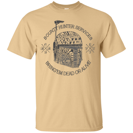 T-Shirts Vegas Gold / S Hunter services T-Shirt