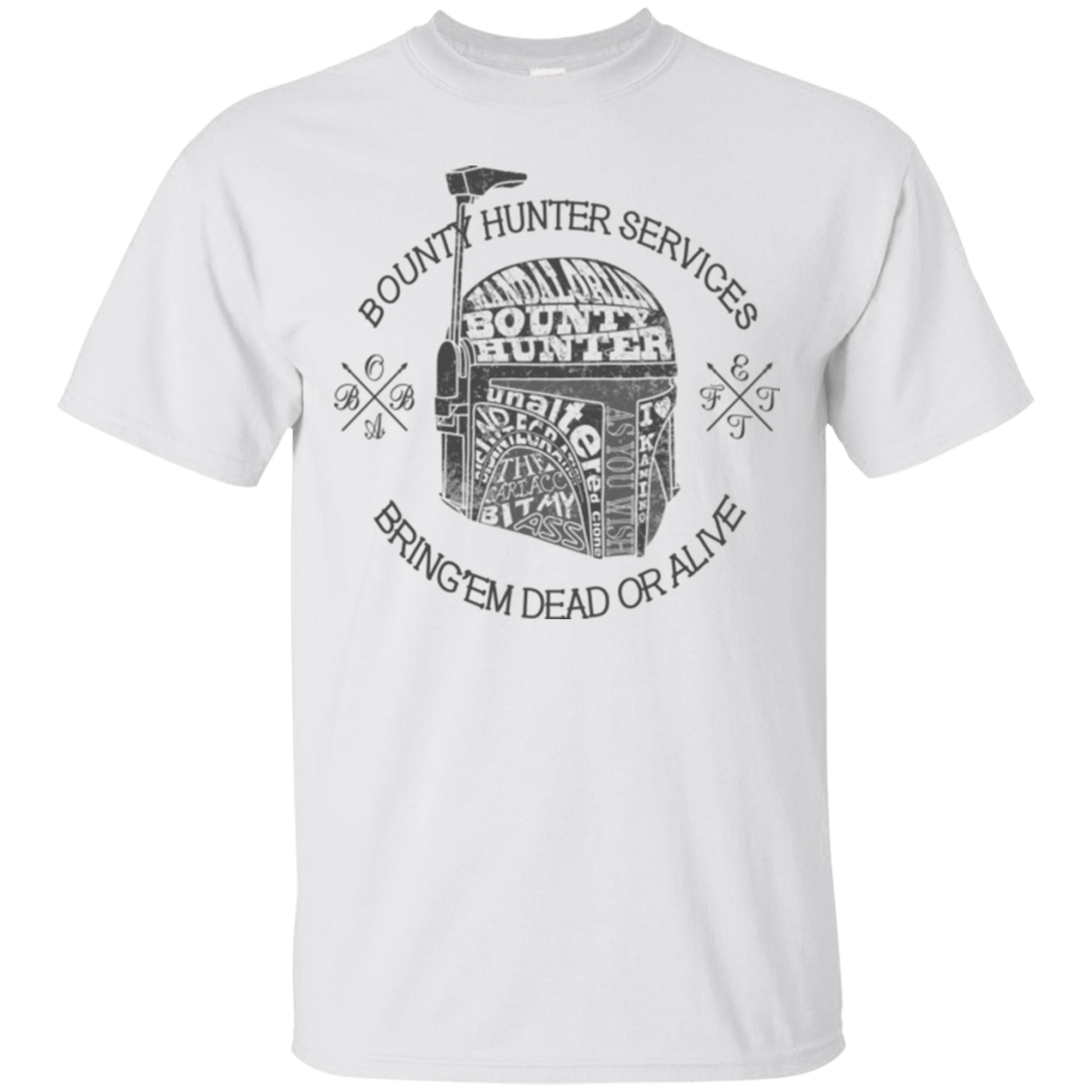 T-Shirts White / S Hunter services T-Shirt