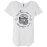 T-Shirts Heather White / X-Small Hunter services Triblend Dolman Sleeve