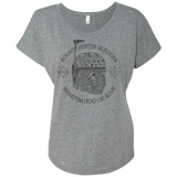 T-Shirts Premium Heather / X-Small Hunter services Triblend Dolman Sleeve