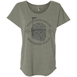 T-Shirts Venetian Grey / X-Small Hunter services Triblend Dolman Sleeve